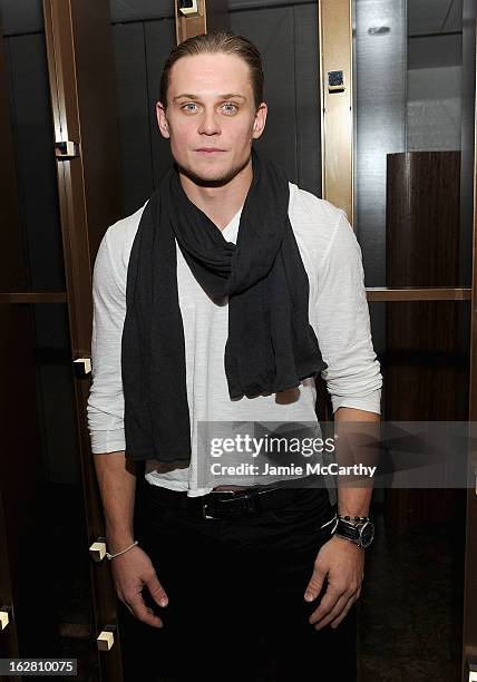 Billy Magnuson attends the Bank Of America And Food & Wine With The Cinema Society Screening Of "A Place At The Table" After Party at Riverpark on...