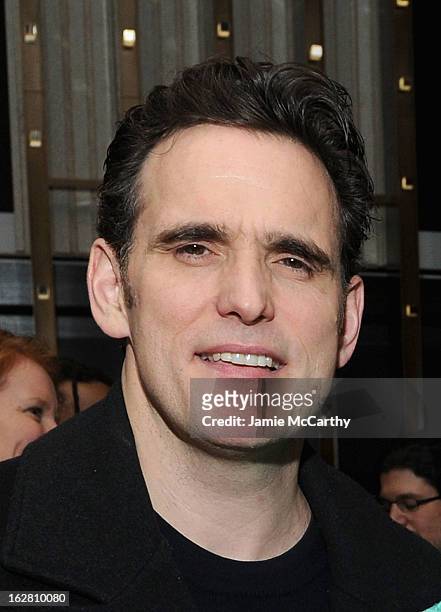 Matt Dillon attends the Bank Of America And Food & Wine With The Cinema Society Screening Of "A Place At The Table" After Party at Riverpark on...