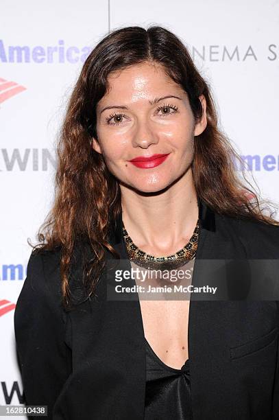 Actress Jill Hennessy attends the Bank of America and Food & Wine with The Cinema Society screening of "A Place at the Table" at Museum of Modern Art...