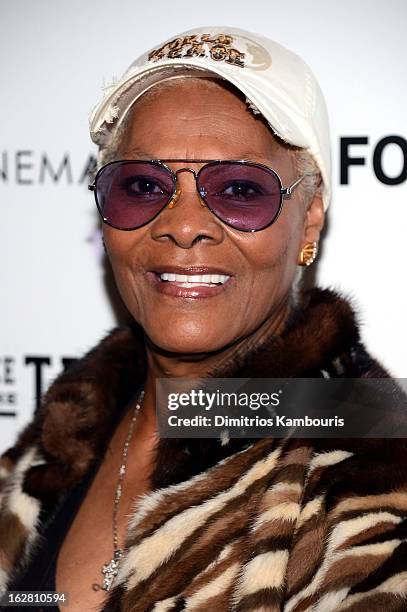 Dionne Warwick attends Magnolia Pictures And Participant Media With The Cinema Society Present A Screening Of "A Place At The Table" at MOMA -...