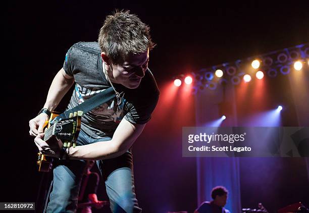 Jonny Lang performs at the Fox Theatre on February 27, 2013 in Detroit, Michigan.
