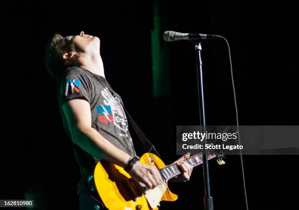 Jonny Lang performs at the Fox Theatre on February 27, 2013 in Detroit, Michigan.