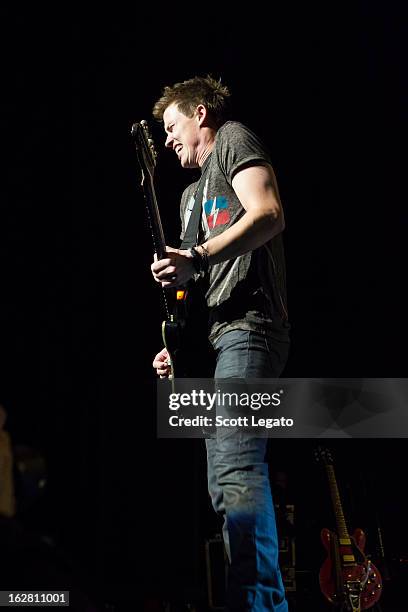 Jonny Lang performs at the Fox Theatre on February 27, 2013 in Detroit, Michigan.