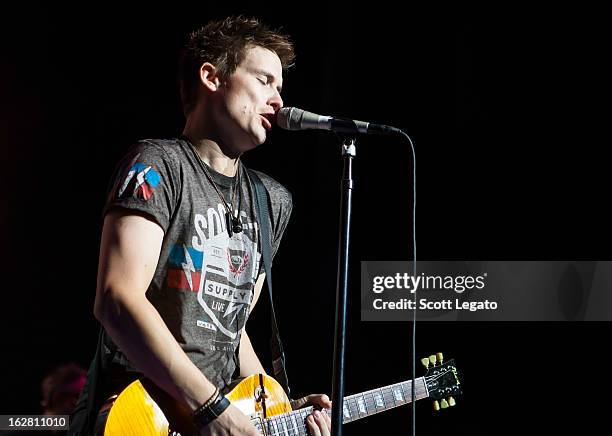 Jonny Lang performs at the Fox Theatre on February 27, 2013 in Detroit, Michigan.