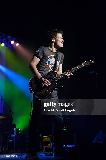 Jonny Lang performs at the Fox Theatre on February 27, 2013 in Detroit, Michigan.