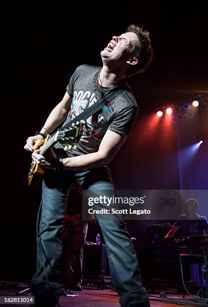 Jonny Lang performs at the Fox Theatre on February 27, 2013 in Detroit, Michigan.