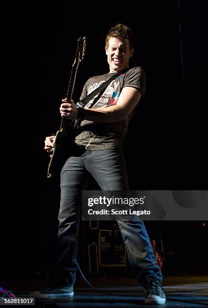 Jonny Lang performs at the Fox Theatre on February 27, 2013 in Detroit, Michigan.