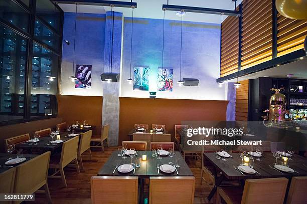General view of atmosphere at The ONE Group's Ristorante Asellina celebrates two years on Park Avenue South NYC at Ristorante Asselina on February...