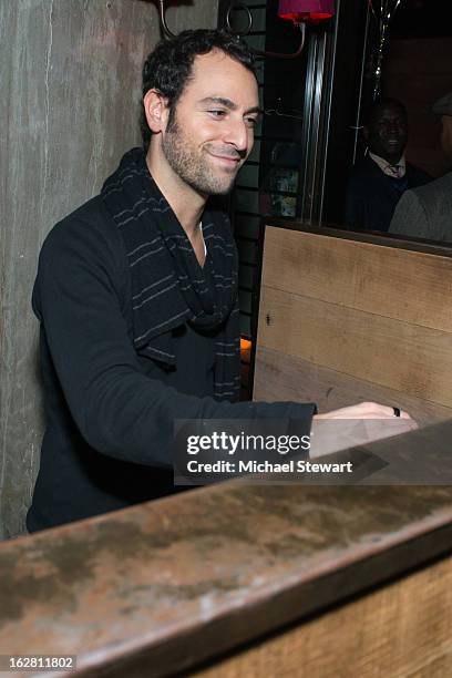 Martial performs at The ONE Group's Ristorante Asellina celebrates two years on Park Avenue South NYC at Ristorante Asselina on February 27, 2013 in...