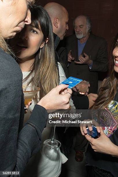 Guests attend The ONE Group's Ristorante Asellina celebrates two years on Park Avenue South NYC at Ristorante Asselina on February 27, 2013 in New...