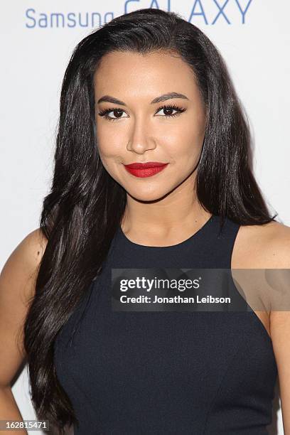 Naya Rivera arrives to The Paley Center Honors Ryan Murphy With Inaugural PaleyFest Icon Award at The Paley Center for Media on February 27, 2013 in...