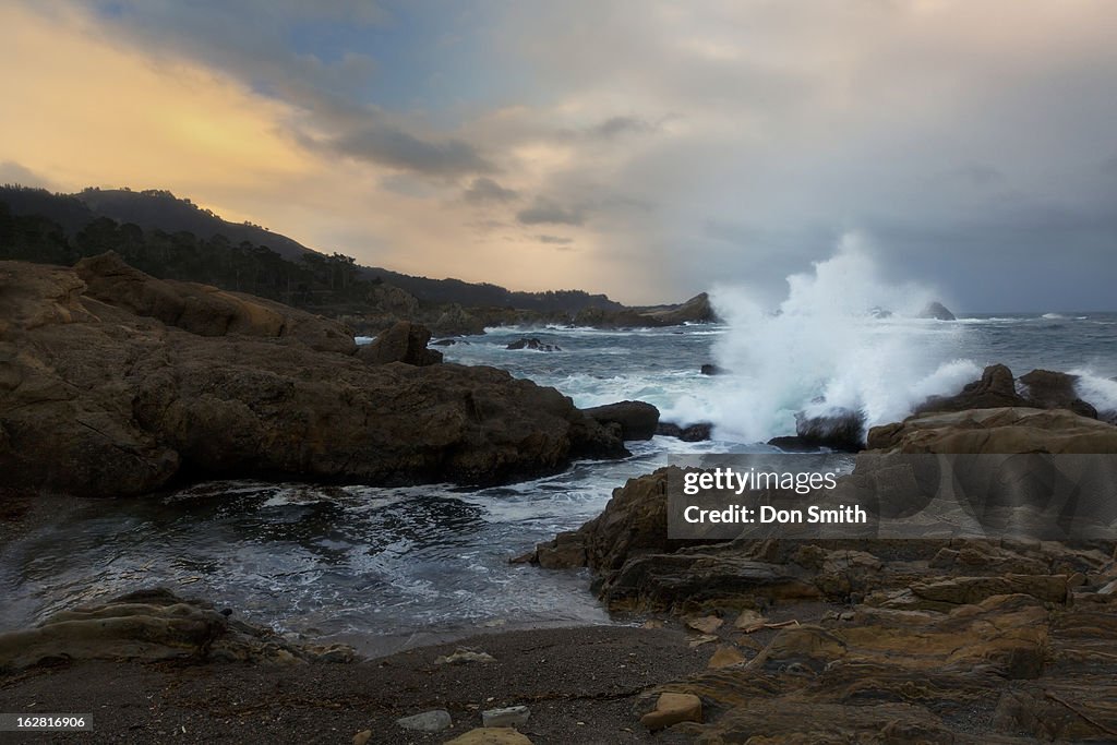 Stormy Evening at Point Lobos