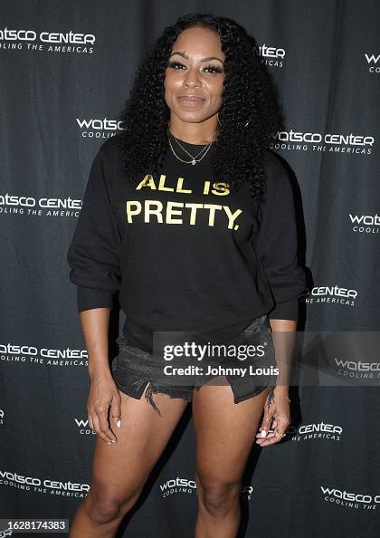 Pretty Ricky Comedian Comedian Ms. Pretty Ricki poses for picture backstage after... News ...