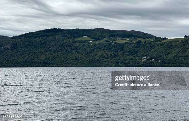 August 2023, Great Britain, Dores: A kayaker on Loch Ness In Scotland on Saturday began what is believed to be the largest search for the Loch Ness...
