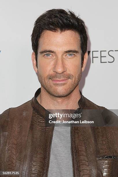 Dylan McDermott arrives to The Paley Center Honors Ryan Murphy With Inaugural PaleyFest Icon Award at The Paley Center for Media on February 27, 2013...