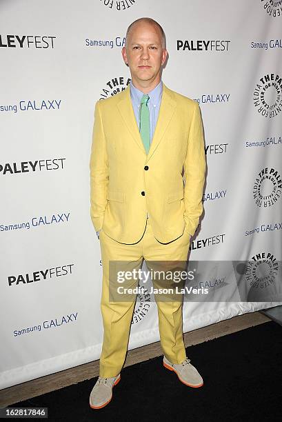 Producer Ryan Murphy attends the PaleyFest Icon Award presentation at The Paley Center for Media on February 27, 2013 in Beverly Hills, California.