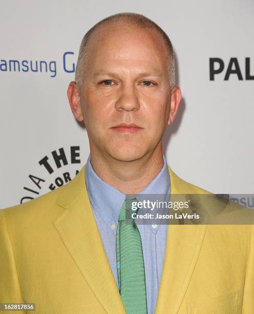 Producer Ryan Murphy attends the PaleyFest Icon Award presentation at The Paley Center for Media on February 27, 2013 in Beverly Hills, California.