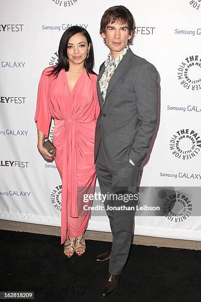 Anel Lopez Gorham and Christopher Gorham arrive to The Paley Center Honors Ryan Murphy With Inaugural PaleyFest Icon Award at The Paley Center for...
