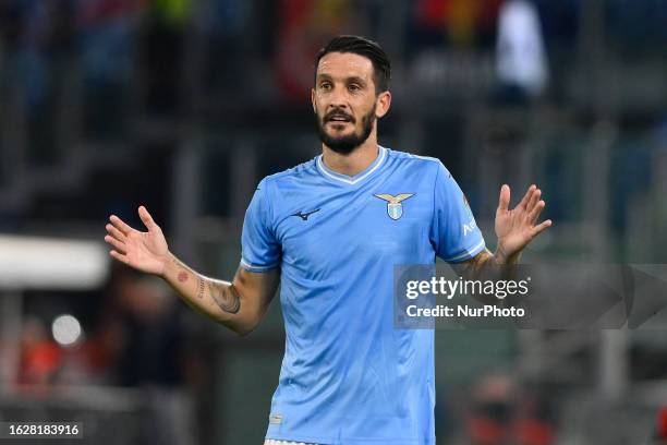 Luis Alberto of S.S. Lazio during the 12nd day of the Serie A Championship between S.S. Lazio - Genoa C.F.C on August 27, 2023 at the Olympic Stadium...