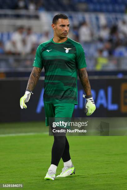 Luigi Sepe of S.S. Lazio during the 12nd day of the Serie A Championship between S.S. Lazio - Genoa C.F.C on August 27, 2023 at the Olympic Stadium...