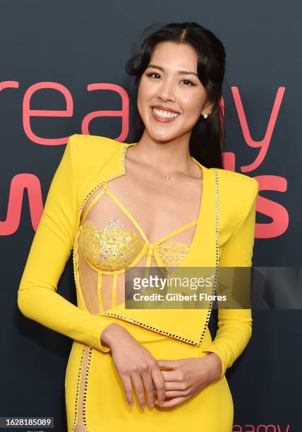 Chelsea Sik at The 2023 Streamy Awards held at the Fairmont Century Plaza Hotel on August 27, 2023 in Los Angeles, California.
