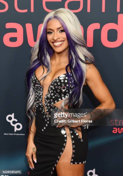 Zelina Vega at The 2023 Streamy Awards held at the Fairmont Century Plaza Hotel on August 27, 2023 in Los Angeles, California.