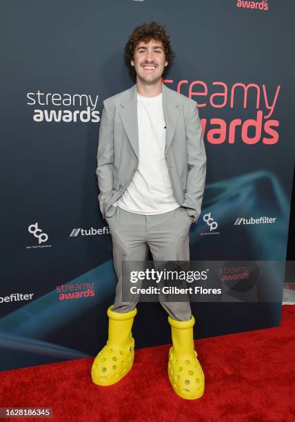 Airrack at The 2023 Streamy Awards held at the Fairmont Century Plaza Hotel on August 27, 2023 in Los Angeles, California.