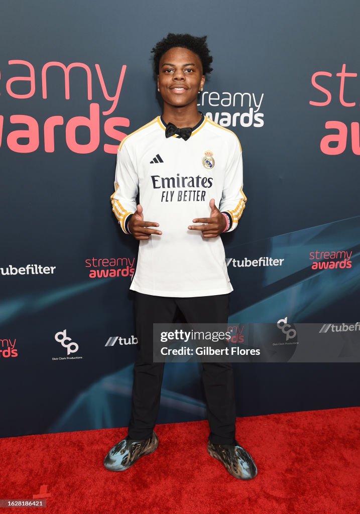 Streamy IShowSpeed at The 2023 Streamy Awards held at the Fairmont Century ...