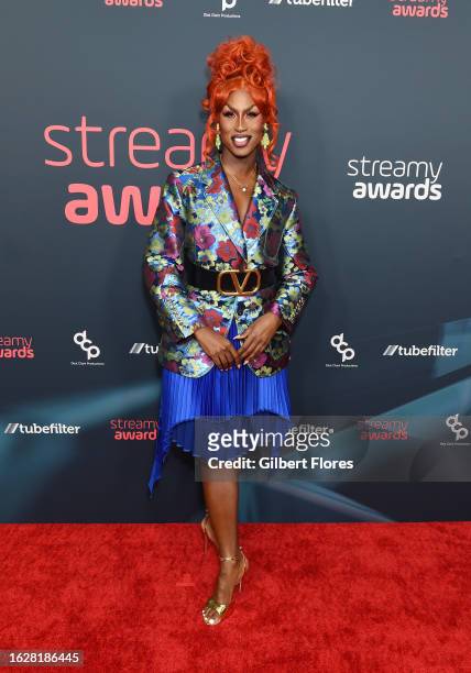 Shea Couleé at The 2023 Streamy Awards held at the Fairmont Century Plaza Hotel on August 27, 2023 in Los Angeles, California.