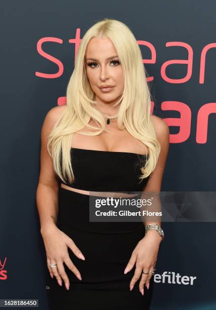 Tana Mongeau at The 2023 Streamy Awards held at the Fairmont Century Plaza Hotel on August 27, 2023 in Los Angeles, California.