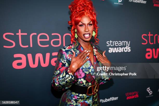 Shea Couleé at The 2023 Streamy Awards held at the Fairmont Century Plaza Hotel on August 27, 2023 in Los Angeles, California.