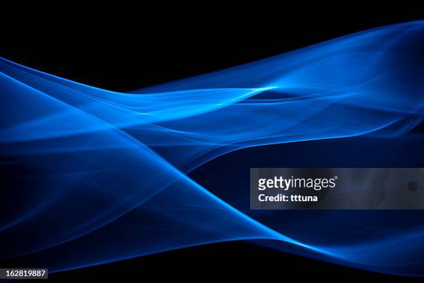 blau, kreative abstrakte vitalität auswirkungen rauch foto - smoke black background stock-fotos und bilder