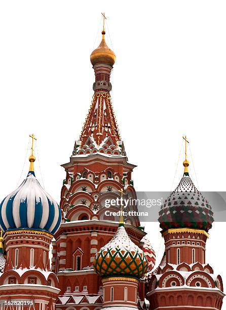 st. basil's cathedral, tourism travel destination - orthodox saint basil day stock pictures, royalty-free photos & images