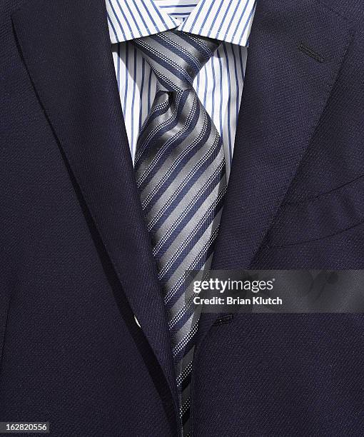 men's suit - striped jacket stock pictures, royalty-free photos & images