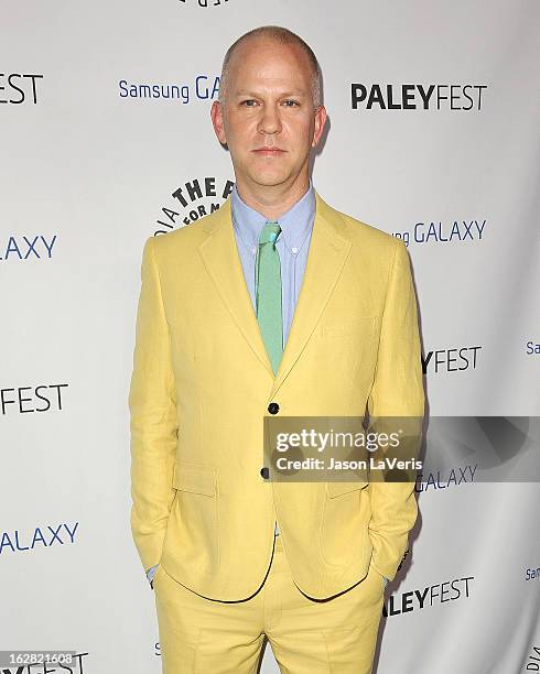 Producer Ryan Murphy attends the PaleyFest Icon Award presentation at The Paley Center for Media on February 27, 2013 in Beverly Hills, California.