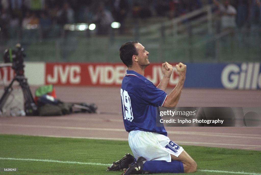 Salvatore Schillaci of Italy