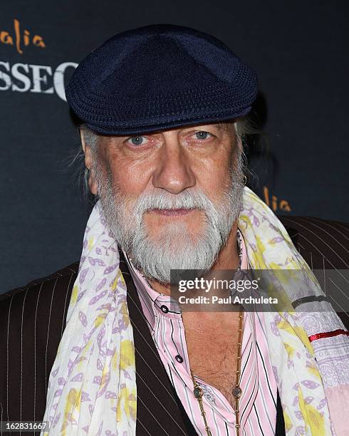 Recording Artist Mick Fleetwood attends the opening night for Cavalia's "Odysseo" at the Cavalia’s Odysseo Village on February 27, 2013 in Burbank,...