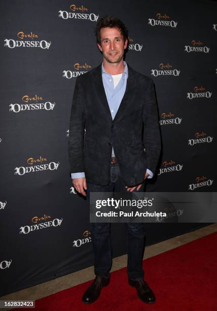 Actor Noah Wylie attends the opening night for Cavalia's "Odysseo" at the Cavalia’s Odysseo Village on February 27, 2013 in Burbank, California.