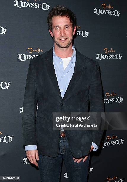 Actor Noah Wylie attends the opening night for Cavalia's "Odysseo" at the Cavalia’s Odysseo Village on February 27, 2013 in Burbank, California.