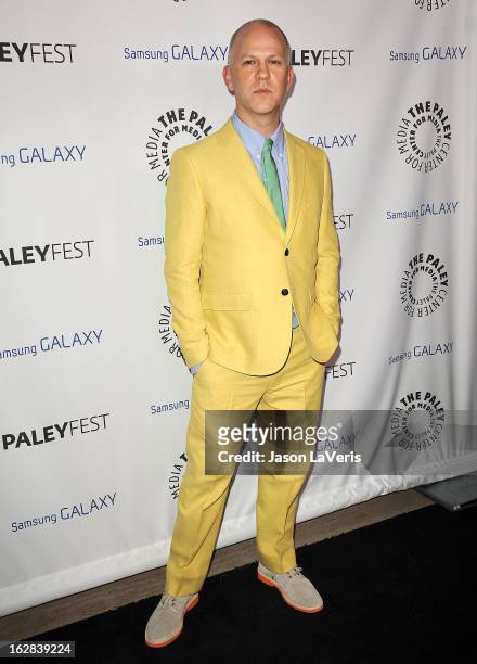 Producer Ryan Murphy attends the PaleyFest Icon Award presentation at The Paley Center for Media on February 27, 2013 in Beverly Hills, California.