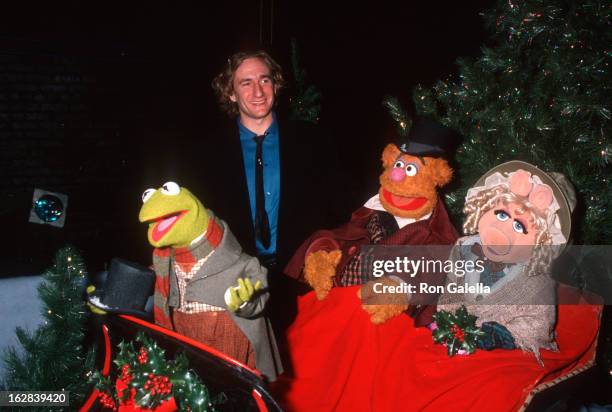 Brian Henson attends the premiere of "The Muppet Christmas Carol" on December 6, 1992 at the Palladium in New York City.