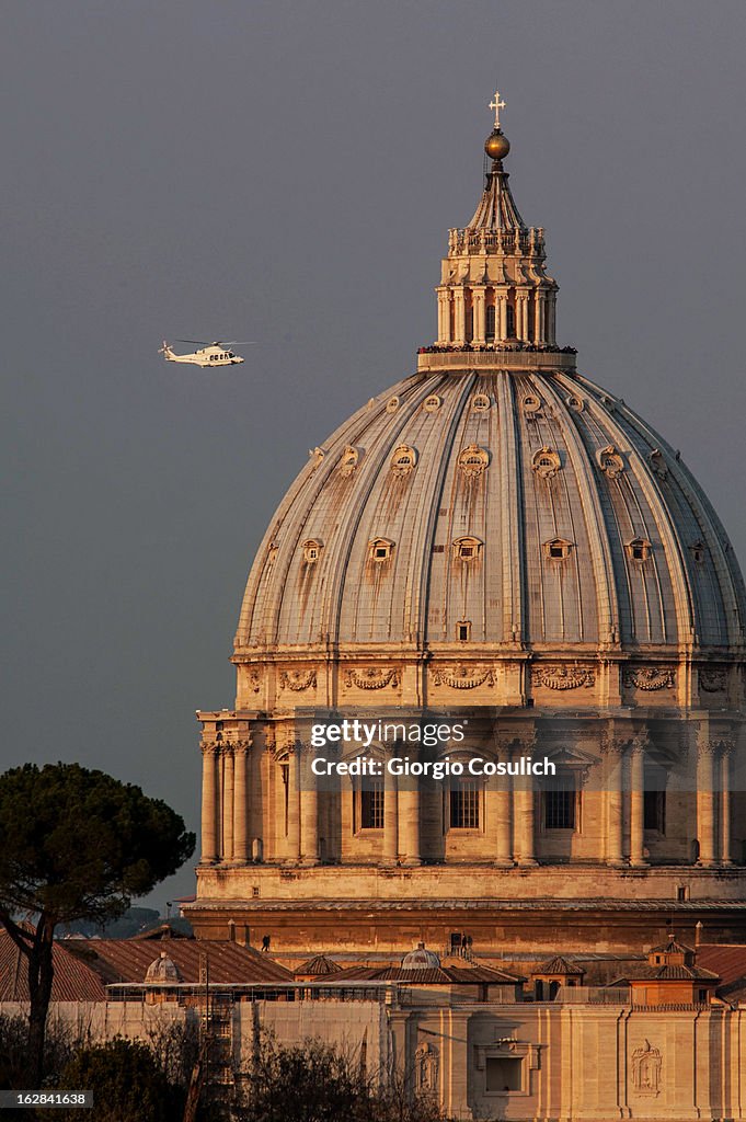 Pope Benedict XVI Steps Down And Officially Retires From The Papal Office