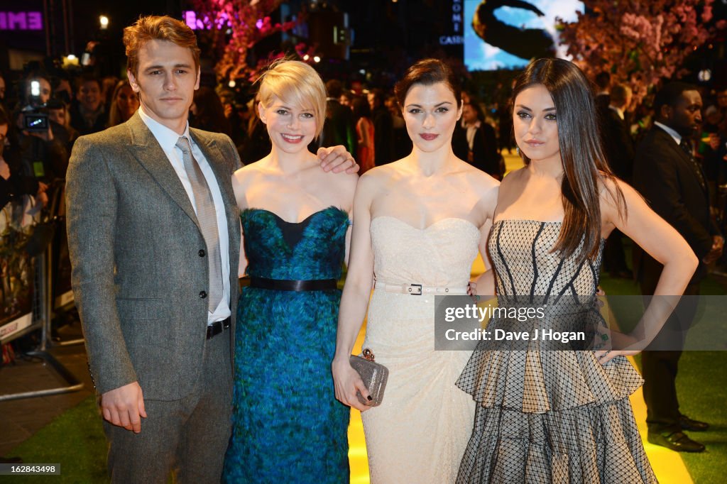 Oz: The Great And Powerful - European Premiere - Inside Arrivals