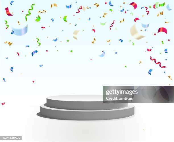 celebration studio - busy platform stock illustrations