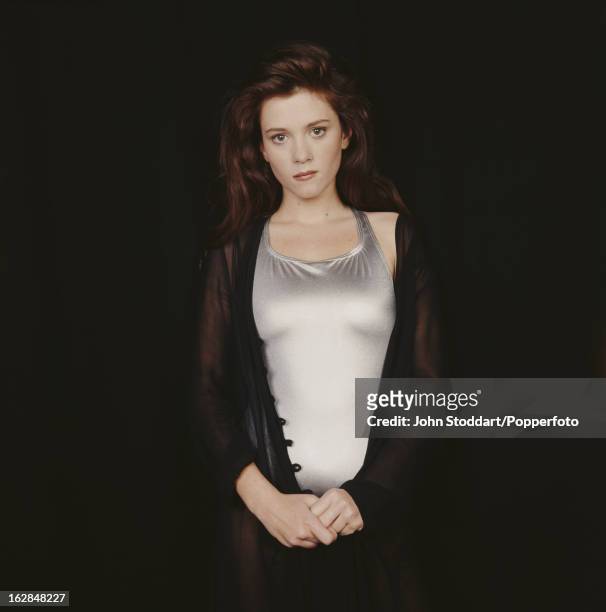 English actress Anna Friel, posed in 1994.