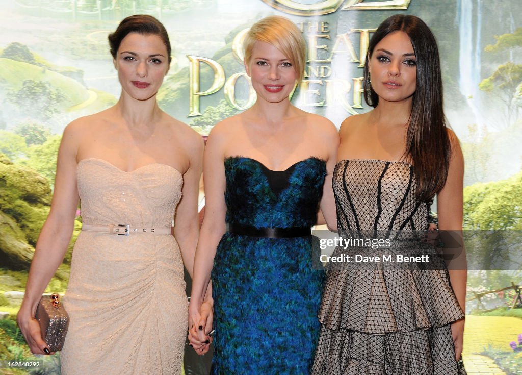 Oz: The Great And Powerful - European Premiere - Inside Arrivals