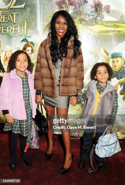 Sinitta attends the European Premiere of 'Oz: The Great and Powerful' at Empire Leicester Square on February 28, 2013 in London, England.