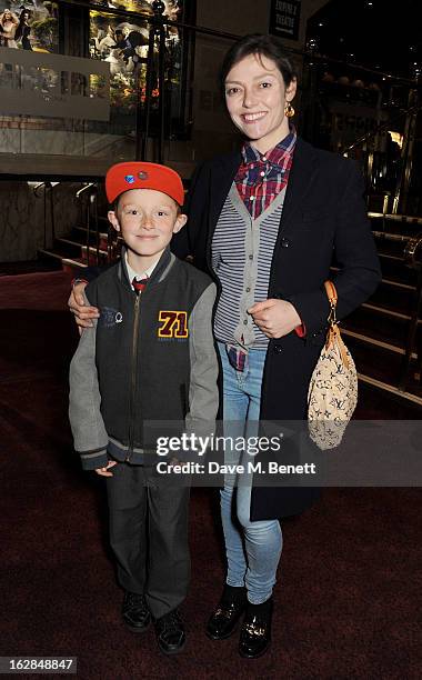 Camilla Rutherford attends the European Premiere of 'Oz: The Great and Powerful' at Empire Leicester Square on February 28, 2013 in London, England.