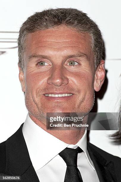 David Coulthard attends a dinner and ball hosted by The Cord Club in aid of Wings For Life at One Marylebone on February 28, 2013 in London, England.