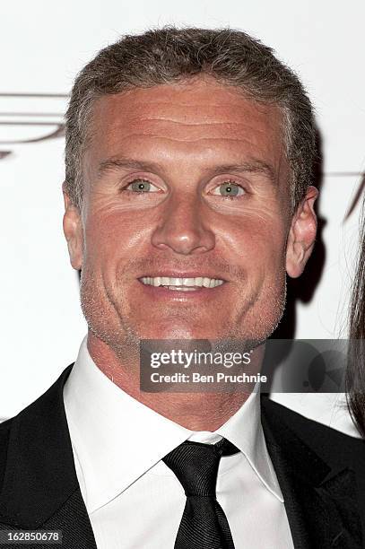 David Coulthard attends a dinner and ball hosted by The Cord Club in aid of Wings For Life at One Marylebone on February 28, 2013 in London, England.